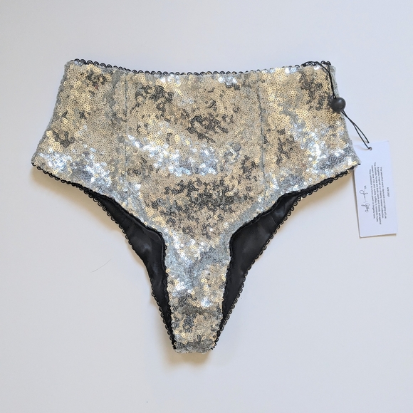 Silver Sequin Panties - Picture 2 of 3